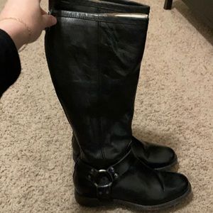 Frye Black Riding Boots